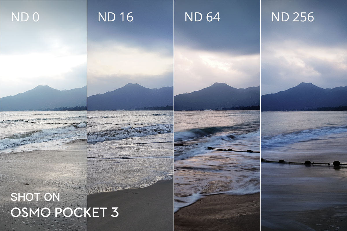 DJI Osmo Pocket 4 / Pocket 3 Magnetic ND Filters Set